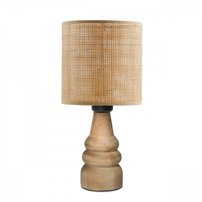Opviq AYD-3674 Lámpara de mesa de madera y ratán de bambú Opviq AYD-3674 Lámpara de mesa de madera y ratán de bambú